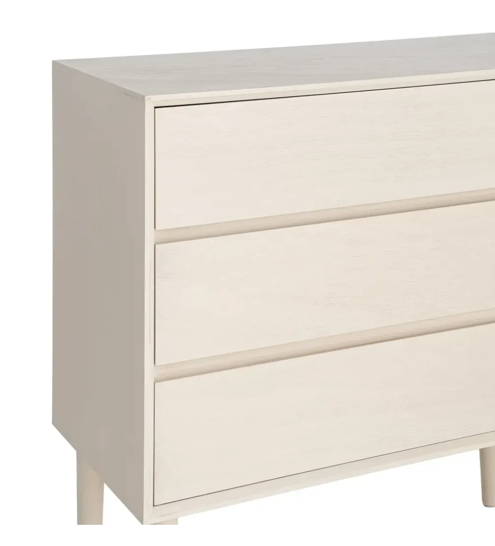 Komoda MESTARONY 75 cm kremowa