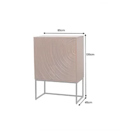 Komoda METRASNO 90 cm drewno mango