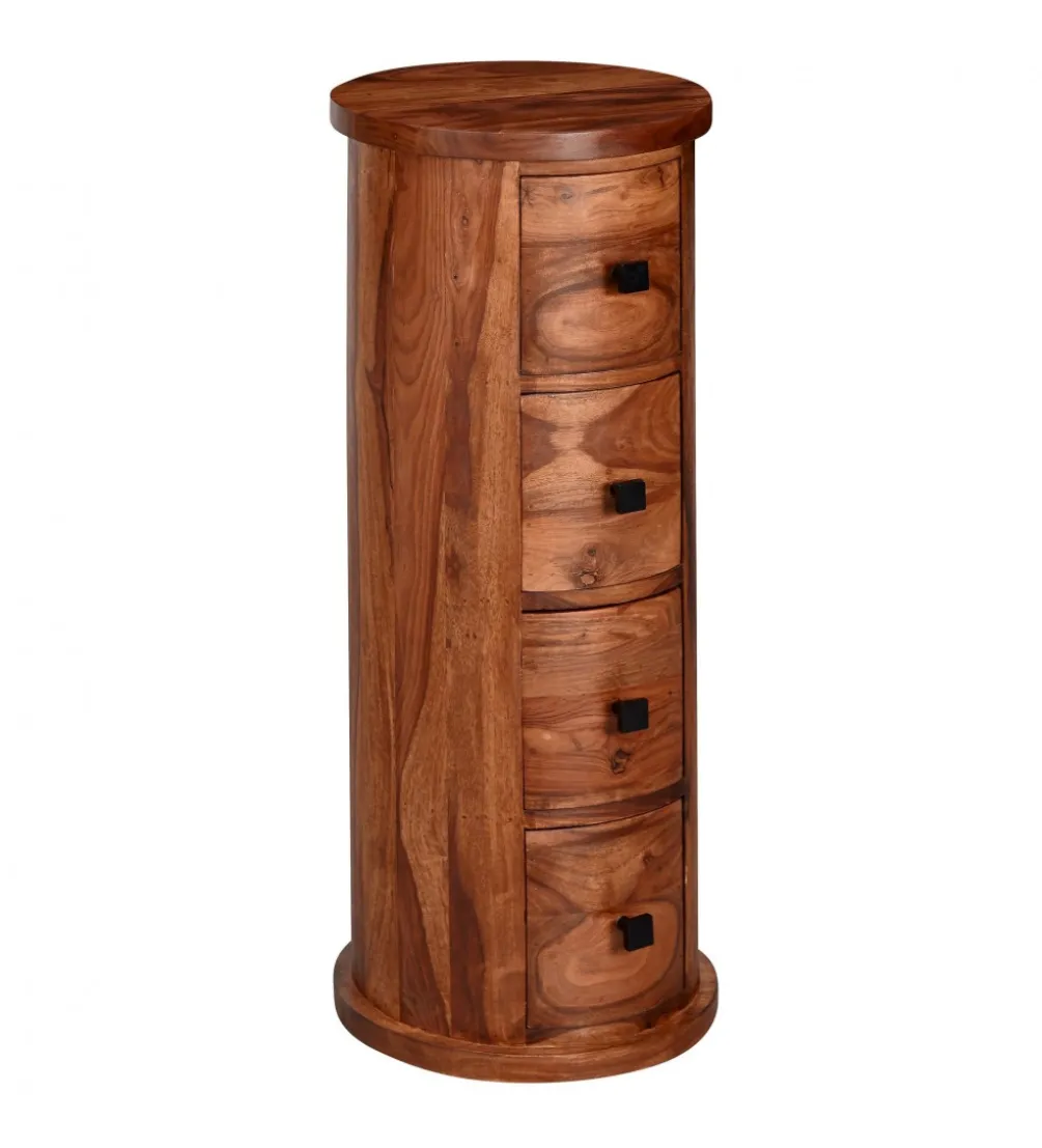 Komoda MIGRA 85 cm drewno sheesham