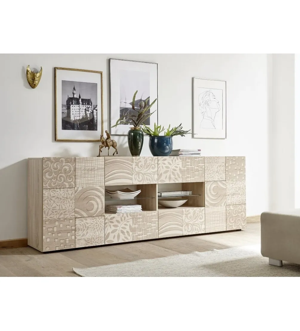 Komoda MIRO 240 cm dąb sonoma