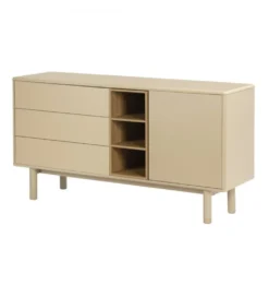 Komoda MOLLARI 140 cm naturalna beżowa