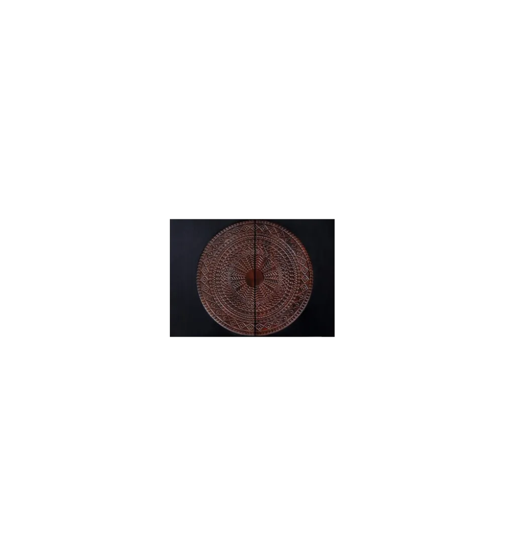 Komoda PEERU Mandala 100 cm drewno mango