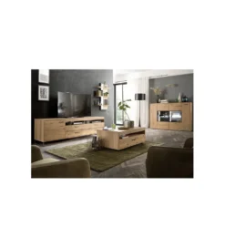 Komoda PORTLAND 184 cm dębowa
