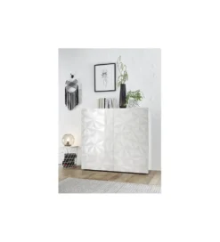 Komoda PRISMA 120 cm biała