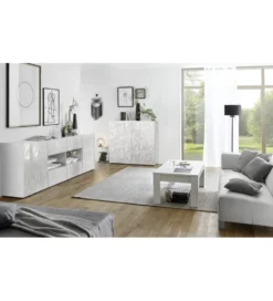 Komoda PRISMA 240 Cm Biała