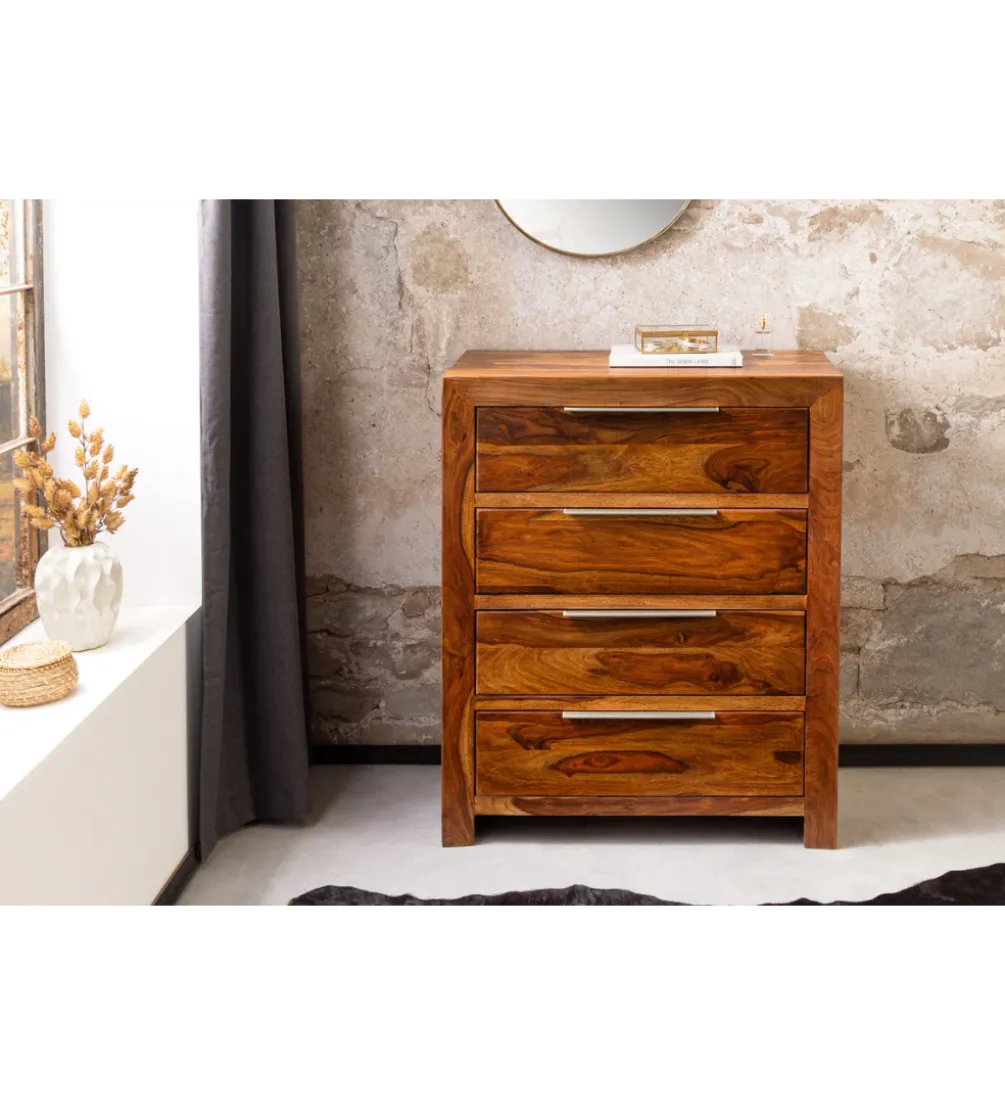 Komoda PURE 100 cm drewno sheesham