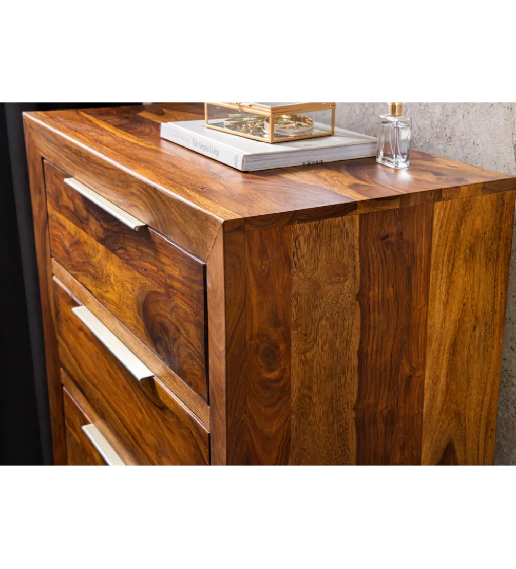 Komoda PURE 100 cm drewno sheesham