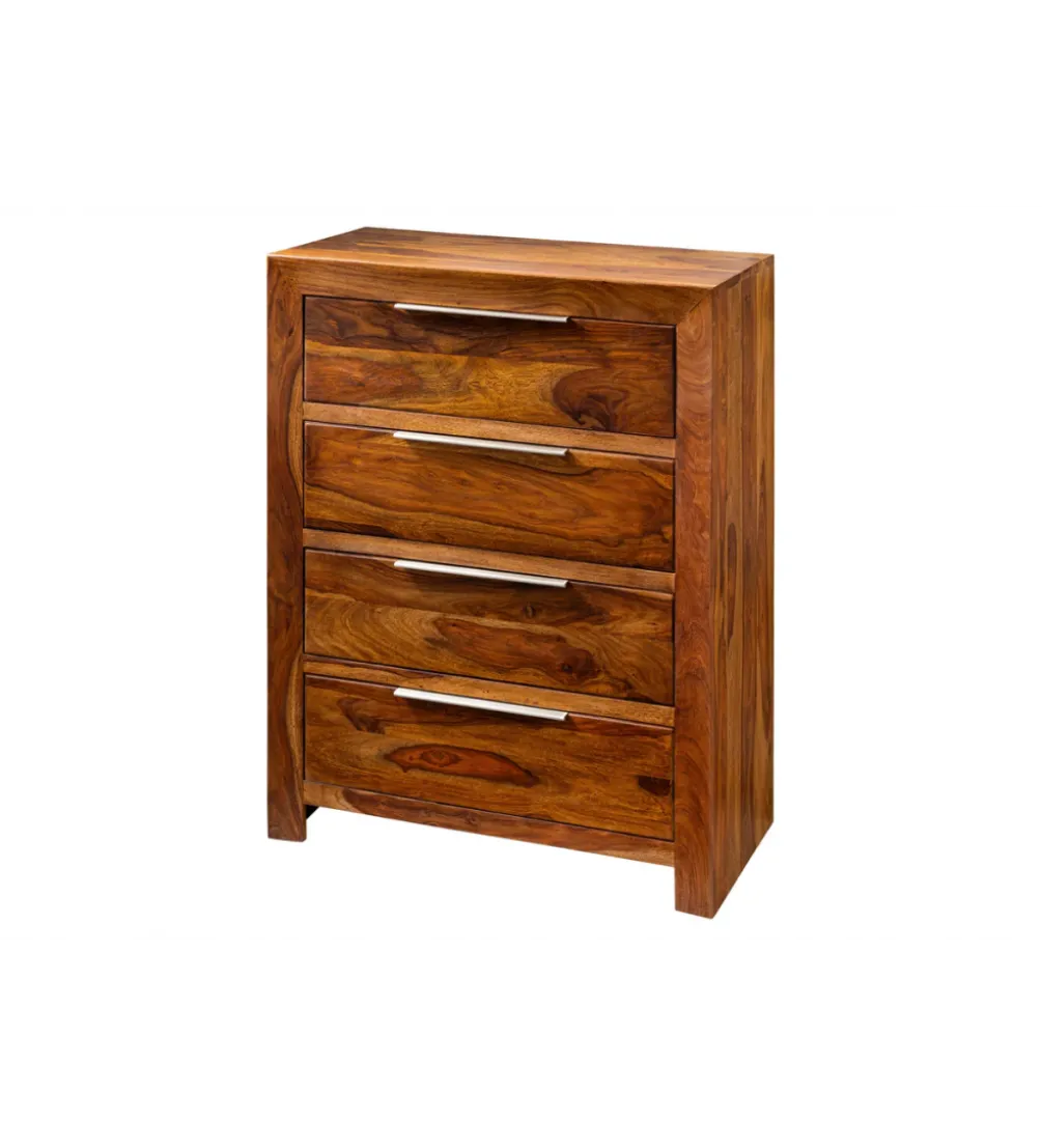 Komoda PURE 100 cm drewno sheesham