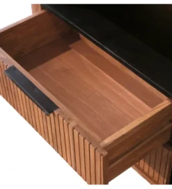 Komoda REGO 118 cm drewno akacja