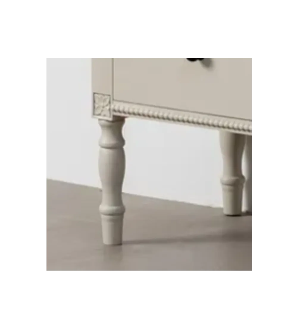 Komoda REID 75 cm jasnoszara