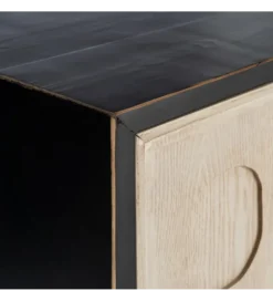 Komoda RESEME 160 cm czarnobiała