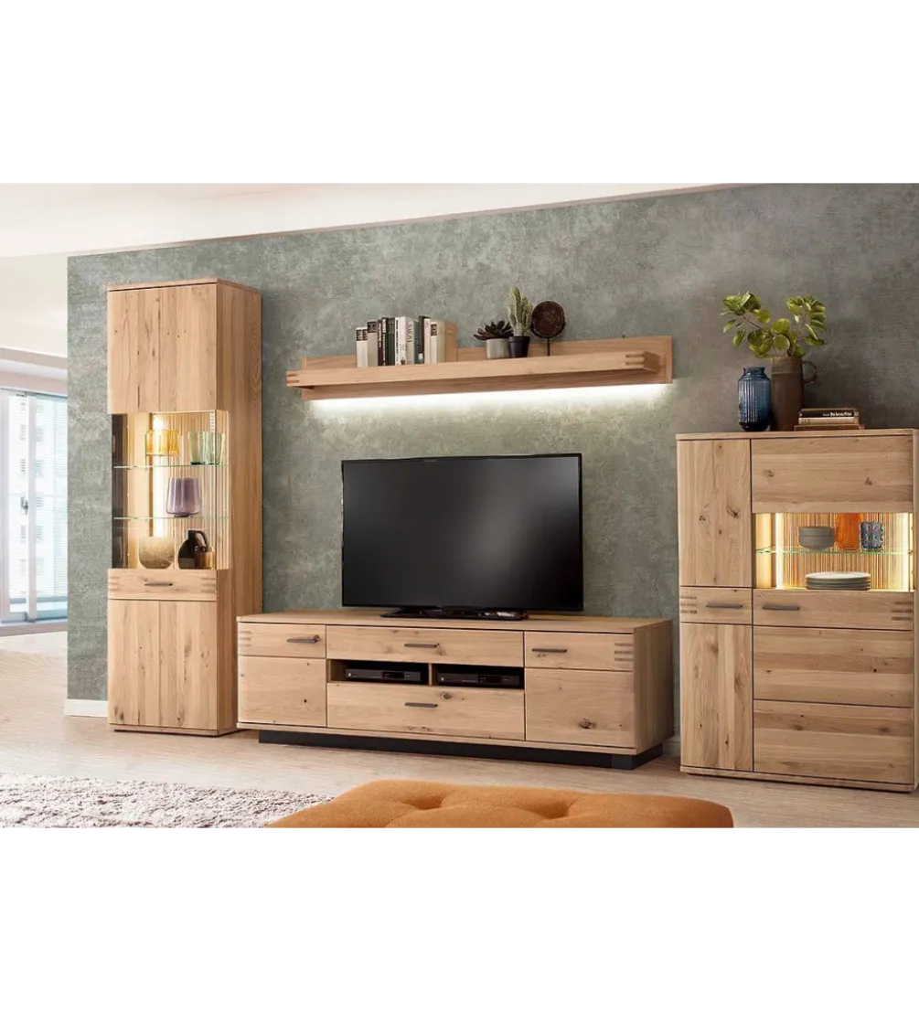 Komoda SALVADOR 180 cm w optyce dębu naturalny