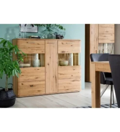 Komoda SANTORI 150 cm dębowa