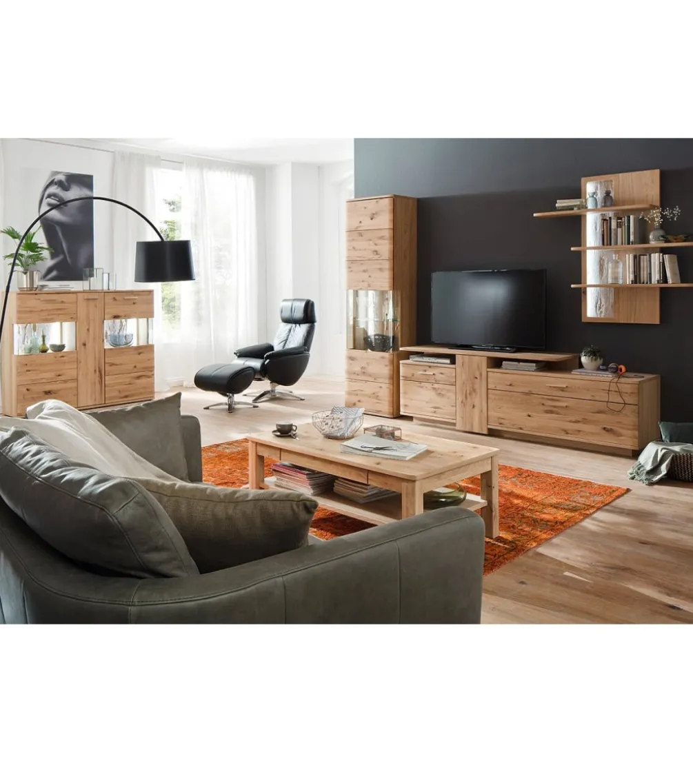 Komoda SANTORI 150 cm dębowa