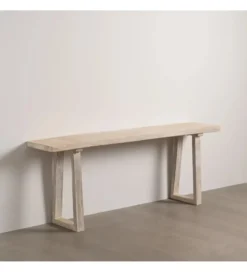 Komoda SARMUTO 210 cm drewno saur bielona