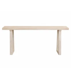 Komoda SARMUTO 210 cm drewno saur bielona