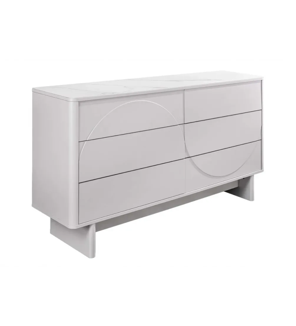 Komoda SAVOY 150 cm biała