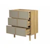 Komoda SINCLAIR 95 cm naturalna