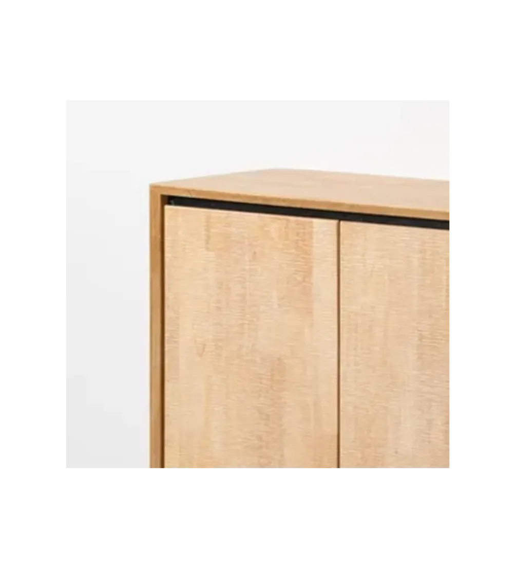 Komoda SINTRA 200 cm drewno kauczuk naturalna