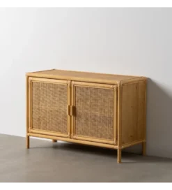 Komoda SIZA 97 cm ratan naturalny
