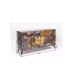Komoda SMART 167 cm w optyce dębu naturalnego