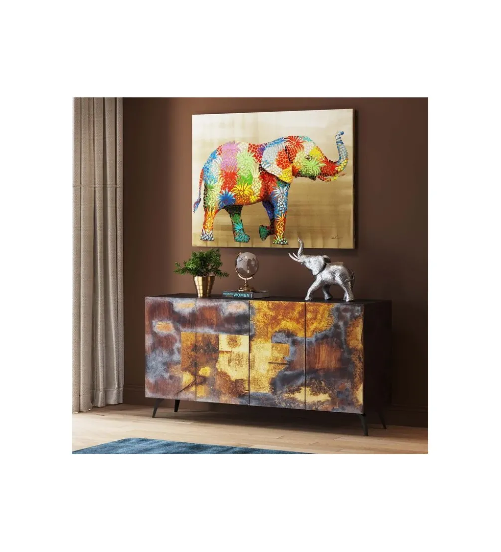 Komoda SMART 167 cm w optyce dębu naturalnego