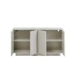 Komoda STUCCO 152 × 80 cm szara
