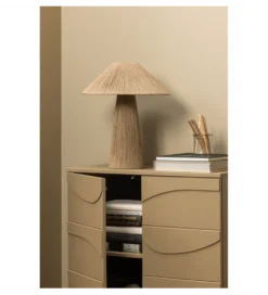 Komoda TEO 116 cm drewno sosny mud