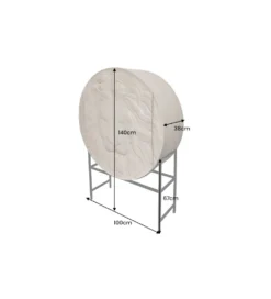 Komoda TIGR 140 cm drewno mango