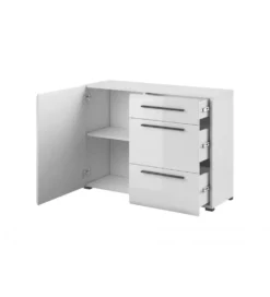 Komoda TULSA 120 cm biała