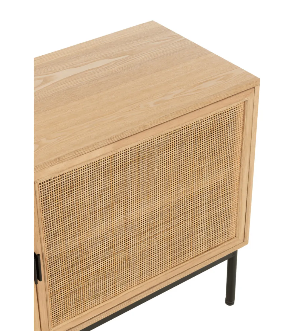 Komoda wysoka AENRMES 150 cm drewno mango