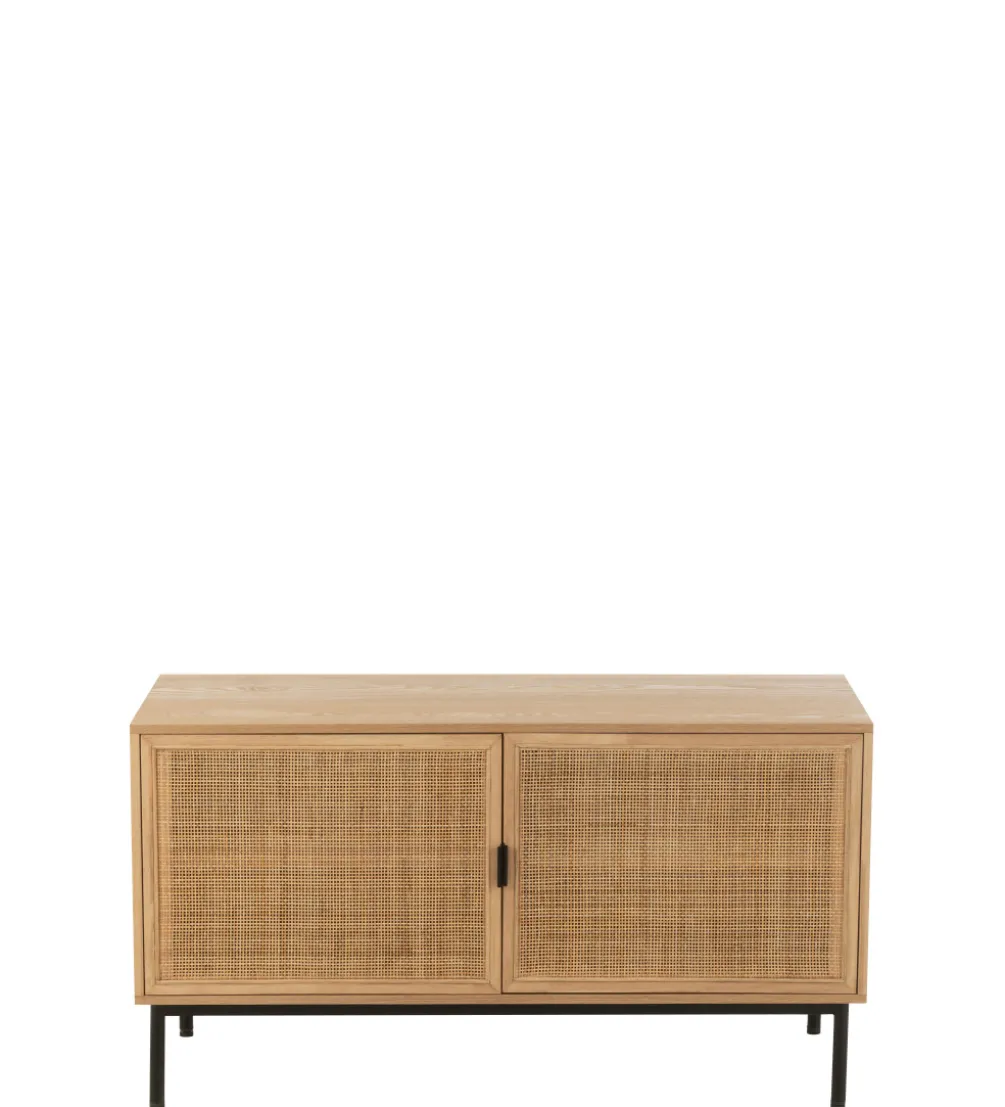 Komoda wysoka AENRMES 150 cm drewno mango