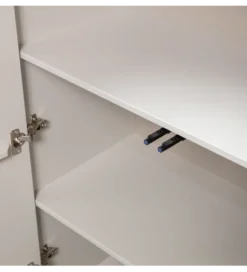 Komoda wysoka CADIZ 135 cm drewno sosny mist