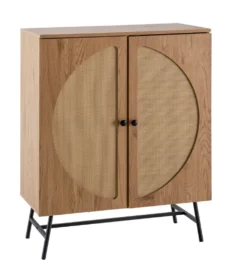 Komoda wysoka FONTA 80 cm w optyce dębu