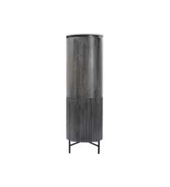 Komoda wysoka GLENN 100 cm antracytowa