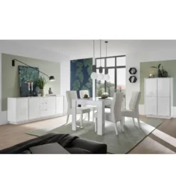 Komoda wysoka ICEE 92 cm biała