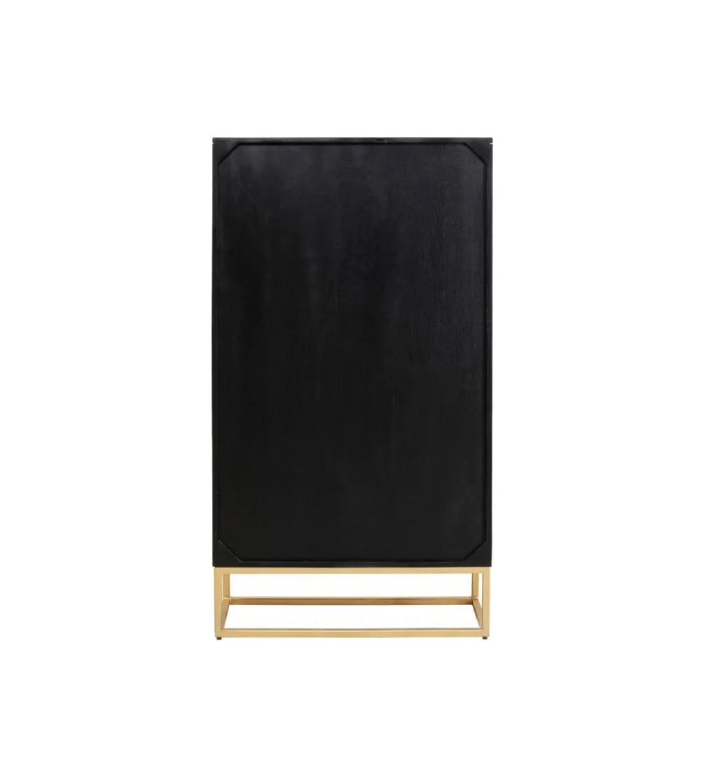Komoda wysoka Madeira 76 cm Dark