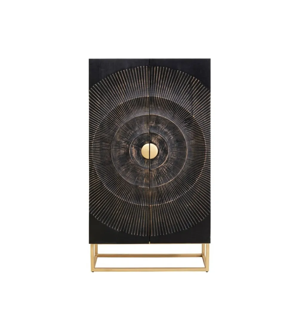 Komoda wysoka Madeira 76 cm Dark