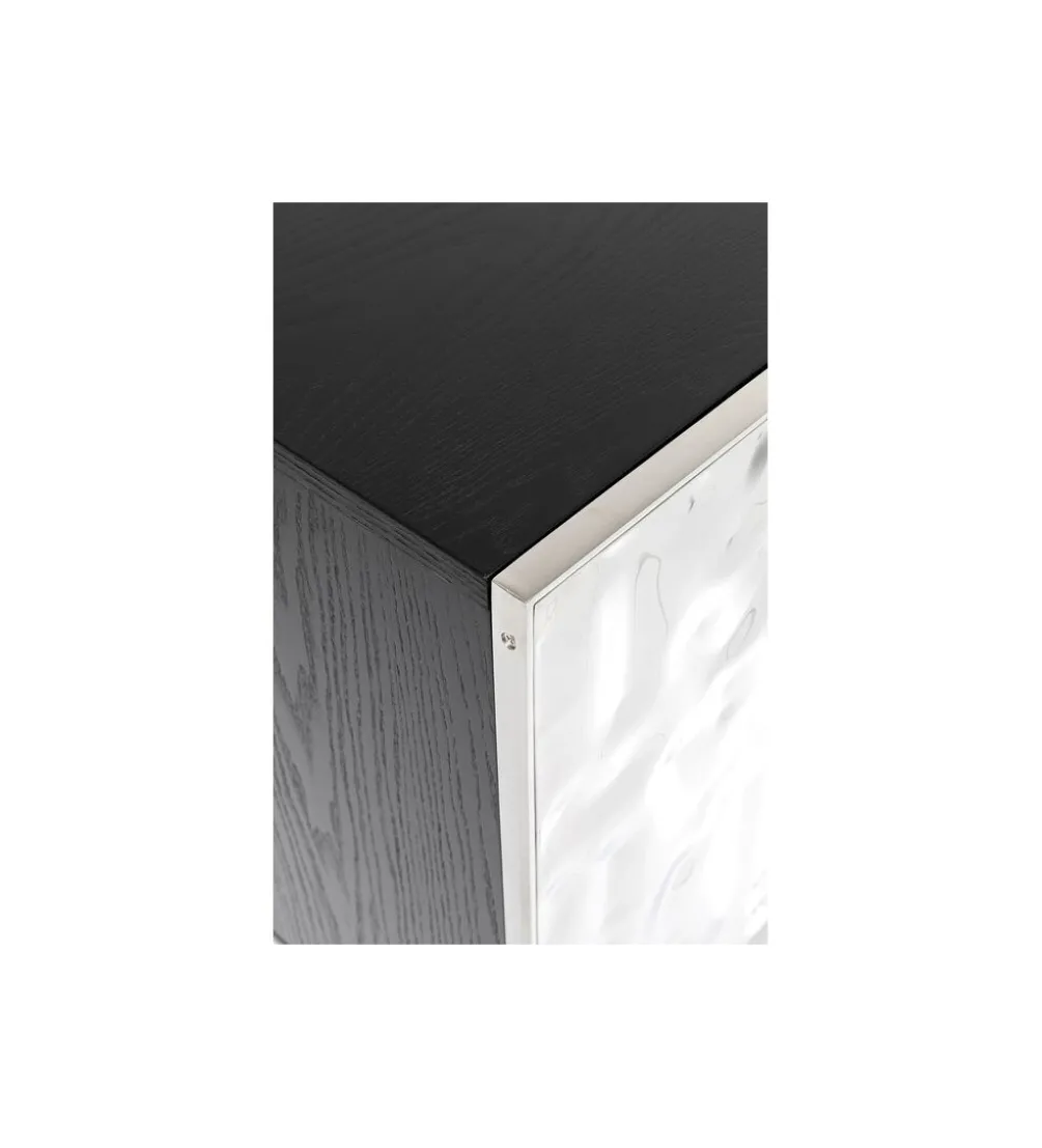 Komoda wysoka NOORK 115 cm drewno mango