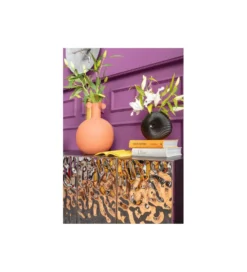 Komoda wysoka NOORK 115 cm drewno mango