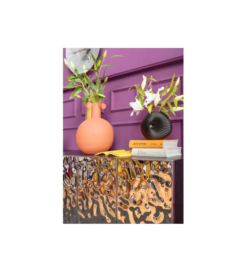 Komoda wysoka NOORK 115 cm drewno mango