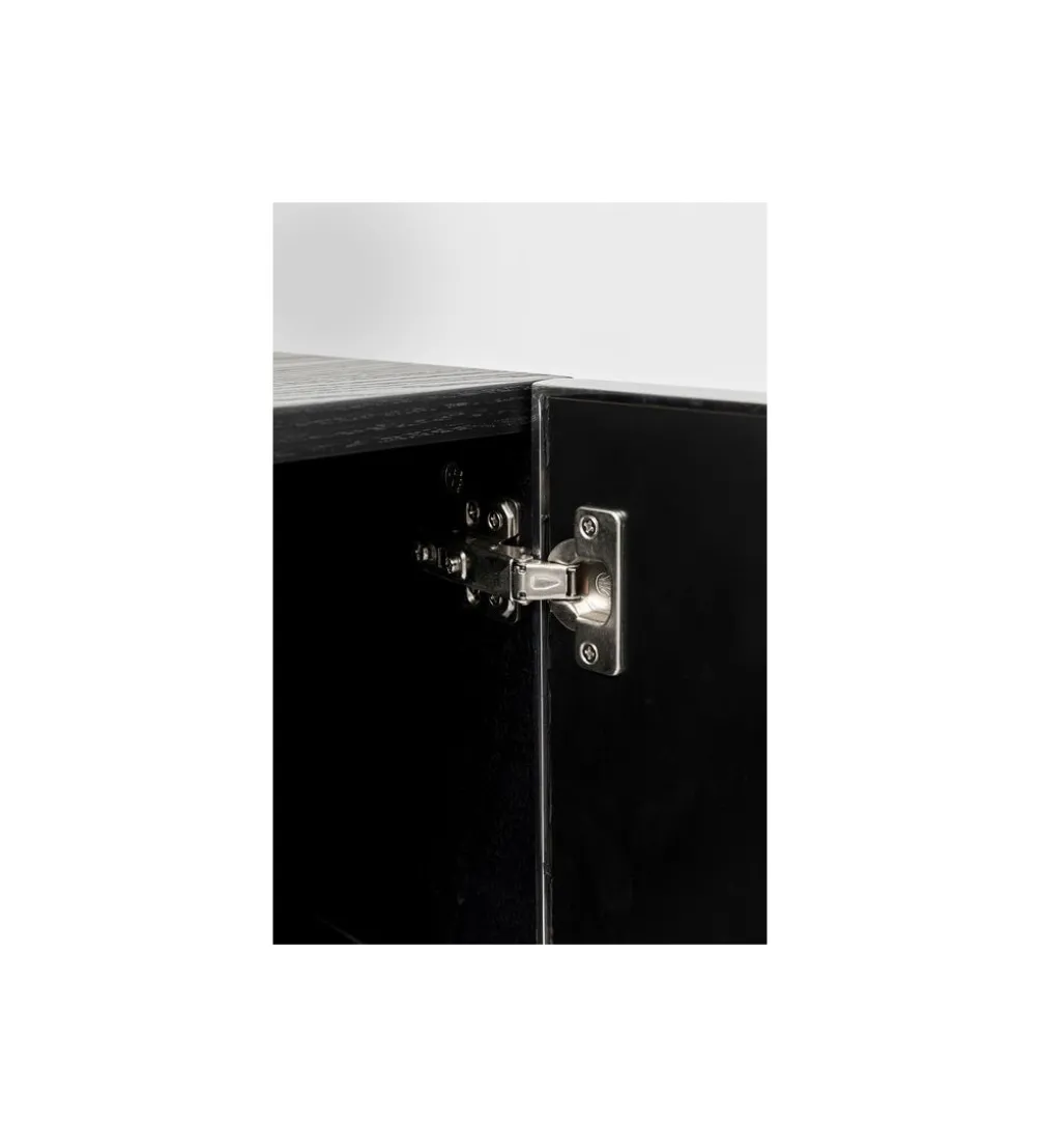Komoda wysoka NOORK 115 cm drewno mango