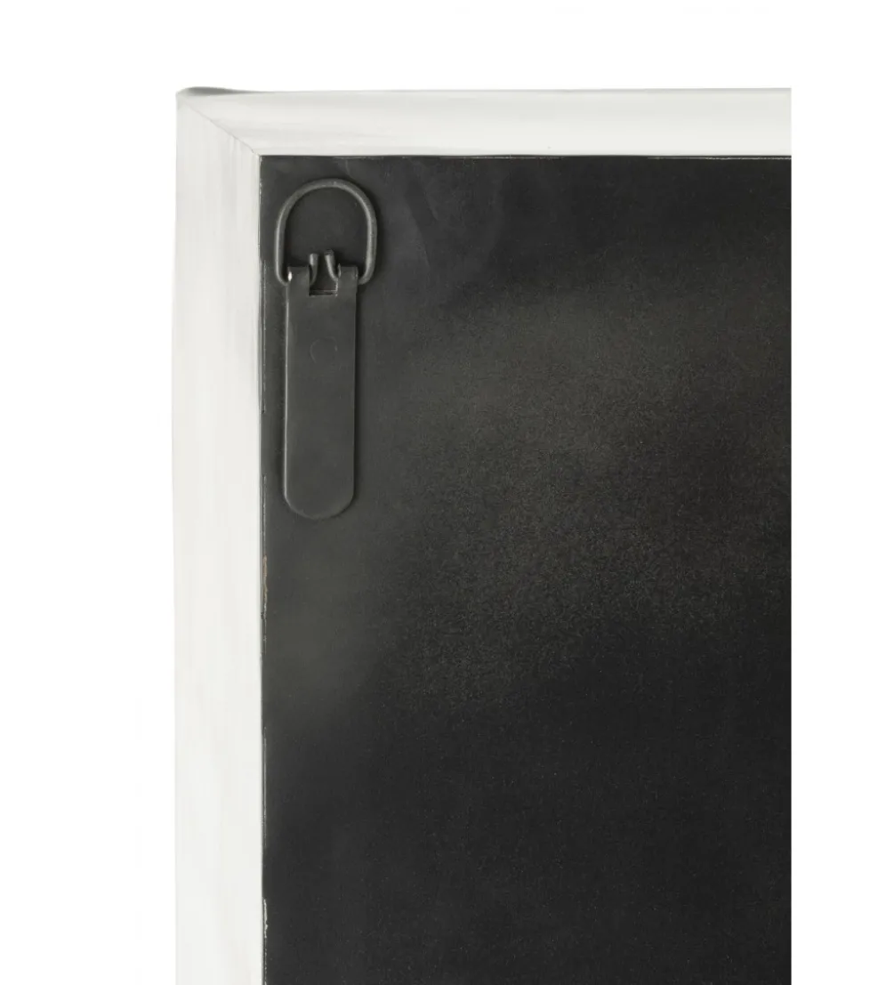 Komoda wysoka Shanil 90 cm drewno czarna