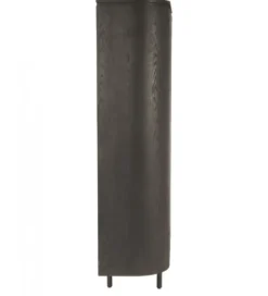 Komoda wysoka TOBAGO 180 cm czarna