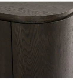 Komoda wysoka TOBAGO 180 cm czarna