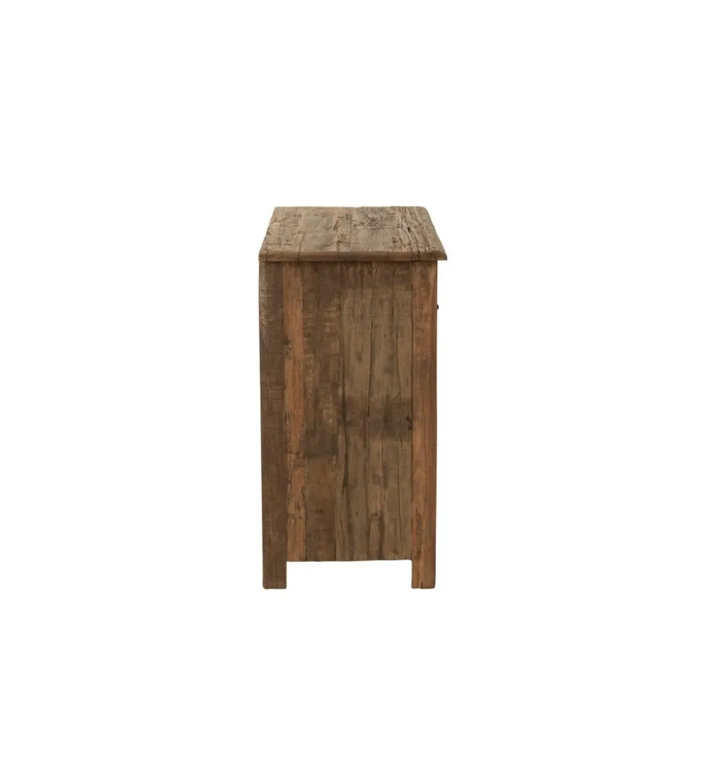 Komoda ZUWENA 100 cm brązowa