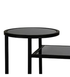 Konsola AGENRATA 101 cm czarna