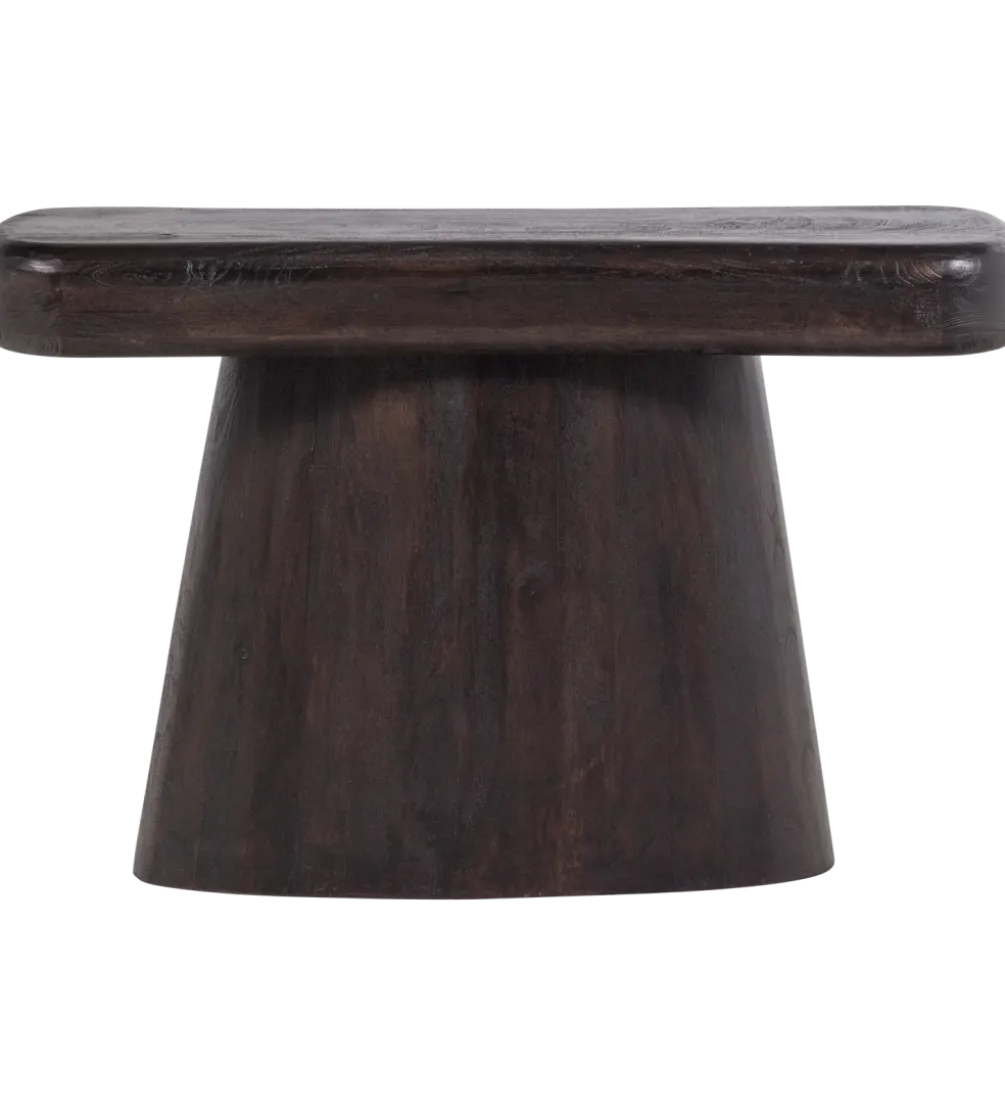 Konsola AMCO 120 cm drewno mango ciemny brąz