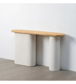 Konsola BENMU 150 cm biała