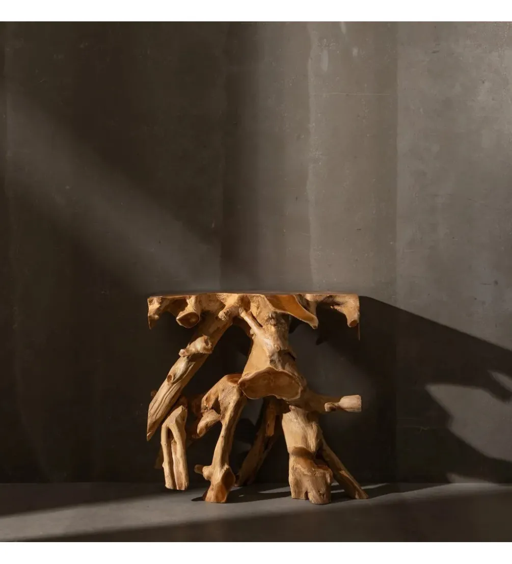 Konsola BESTARMA 80 cm drewno teak